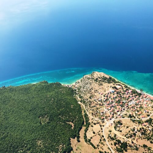 Airzone Gleitschirmreise Mazedonien Ohridsee Badestrand