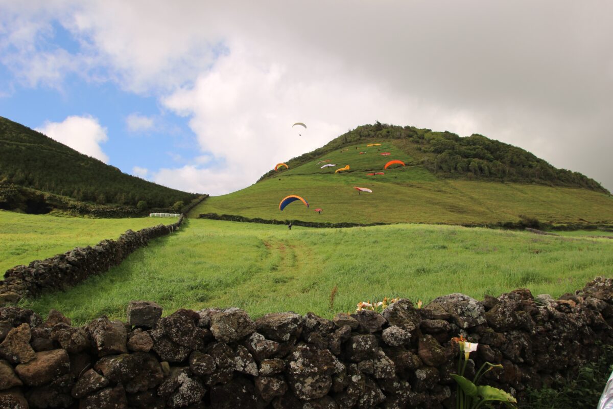 Gleitschirmfliegen Azoren am Pico Grande