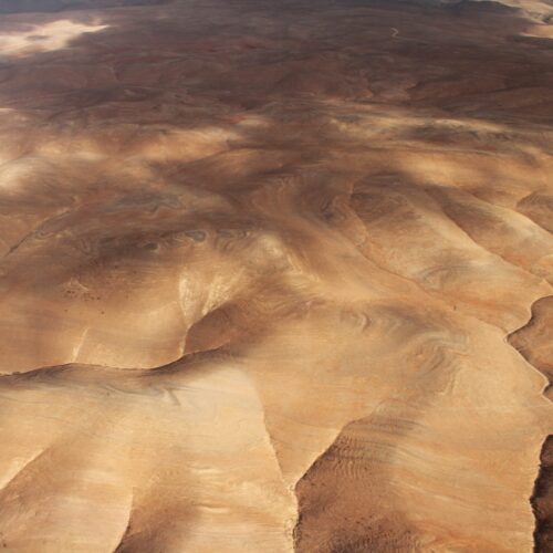 Airzone Flugreise Marokko Wüstenlandschaft von oben